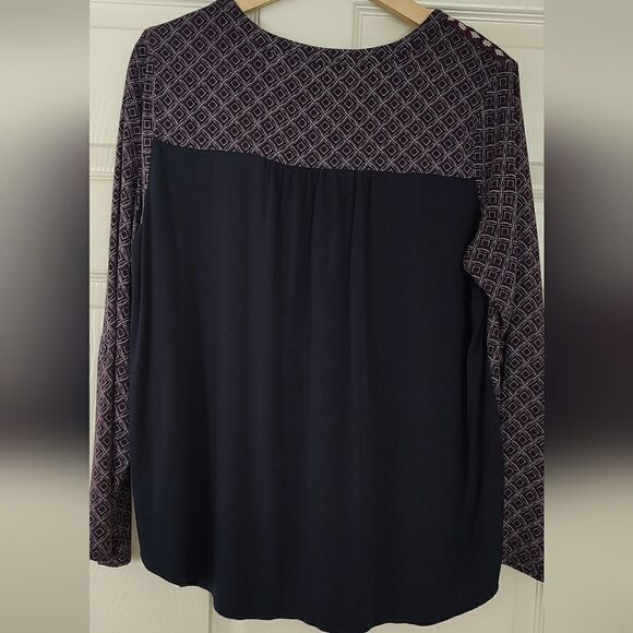 Valerie Stevens Crimson Kiss Top Size L - Picture 3 of 4